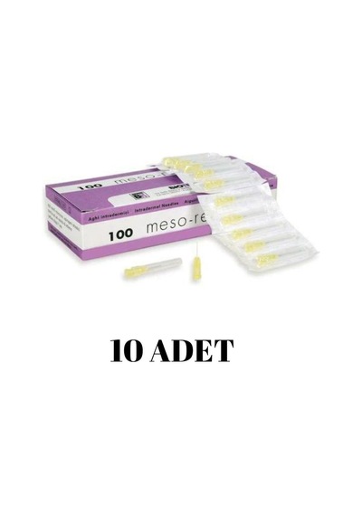 MESO-RELLE - MEZOTERAPİ İĞNESİ 30G X 6MM - AAL36 - 10 ADET