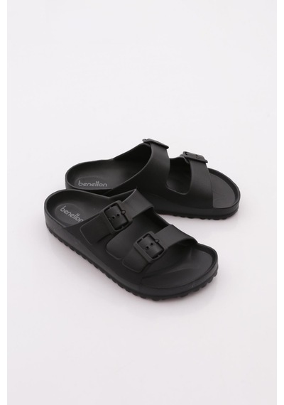 Benetton Bn-1601 Erkek Terlik Siyah