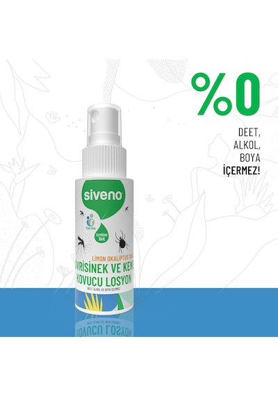 Siveno Sivrisinek ve Kene Kovucu Sprey Krem 50 ML