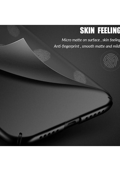 Apple Uyumlu iPhone 8 Plus Ince Mat Kaliteli Kilif 275179558 - Kampanya-Renk / Cam Ekran Koruyucu (+15 Tl)-Lacivert