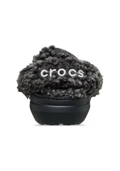 Crocs Classic Fleece Lined Clog Çocuk Terlik 212856-001 Black Beyaz