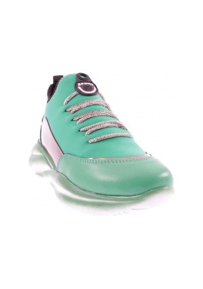 Dgn 315-23y Kadin Kalin Taban Strech Detayli Silver Taş Bağcikli Sneakers Ayakkabi 315-2026-R12563 Yeşil Dgn 315-23y Kadin Kalin Taban Strech Detayli Silver Taş Bağcikli Sneakers Ayakkabi 315-2026-R12563 Yeşil