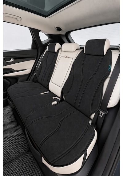 Bod Hyundai Tucson Oto Koltuk Koruyucu Kılıf 2021-sonrası Latmos Serisi Siyah