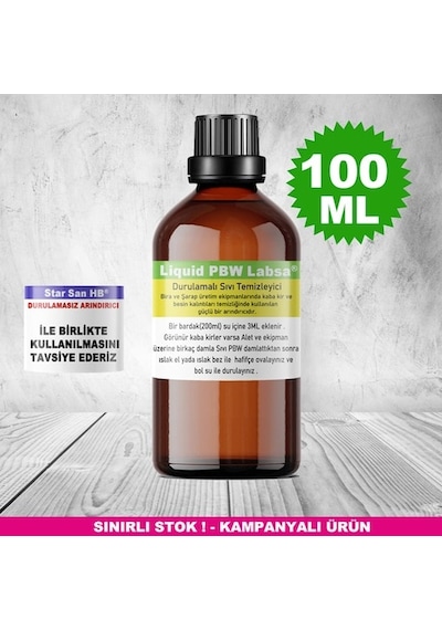 Pbw Temizleme Sanitasyon Sıvısı (F.Kimya Fosforik Asit %8510M)