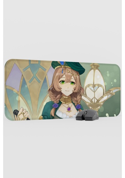 Lisa Genshin Impact Anime Oyuncu V5 - 70x30 Xl Gaming Mouse Pad Fare Altlığı