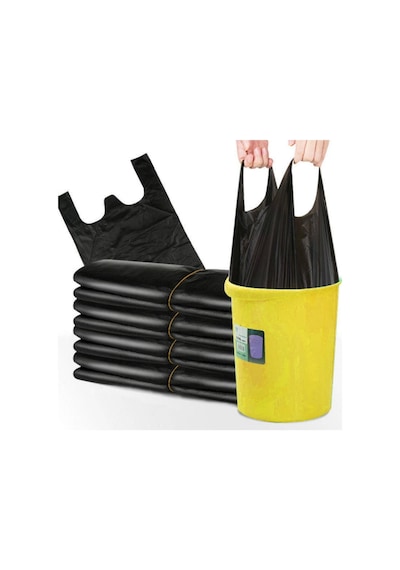 Hışır Atlet Poşet Renk Siyah Orta Boy 28x50 Cm 1 Kg