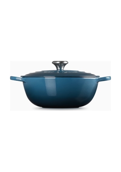 Le Creuset La Marmite Fransız Lüksü Döküm Tencere Koyu Turkuaz