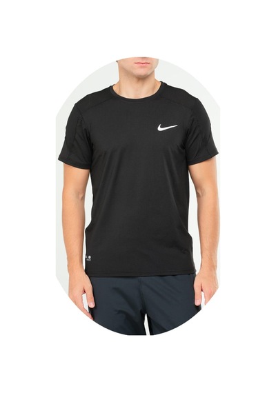 Nike Ef-4574 Erkek Polyester T-shirt Siyah
