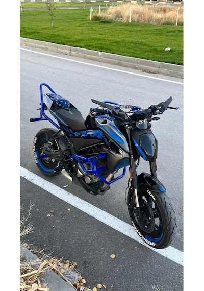Nk250 Motosiklet Ön Arka Koruma Demiri Seti