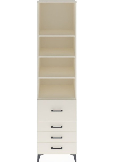Hyperion Dolap 4 Raflı 4 Çekmeceli 60x44x243 Aytaşı-aytaşı Aytaşı