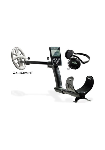 Xp Deus Dedektör Ana Ünite, Ws4 Kablosuz Kulaklık Ve 24x13cm Hf Başlık İle
