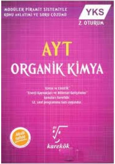 Ayt Organik Kimya Konu Anlatımlı Karekök Yayınları (551955050)