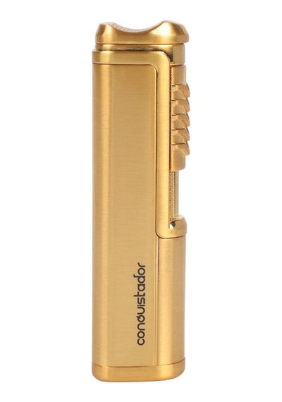 Conquistador Tek Torch Pürmüz Gold Metal Puro Çakmağı Cnq-030