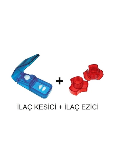 Rabır Tablet Kesici + Tablet Ezici % 0 Bpa Hijyenik