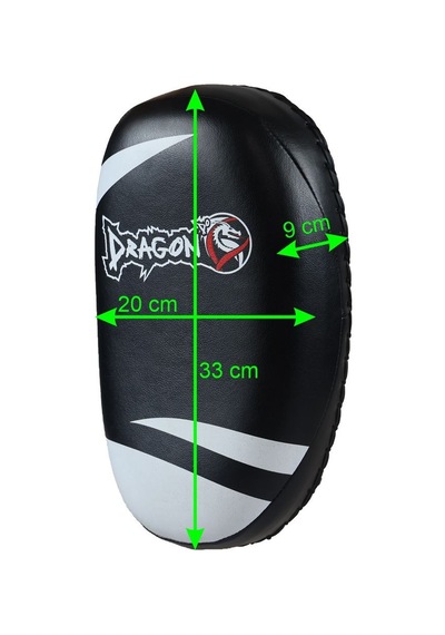 Dragondo 40199-p Kick Master Jr Darbe Yastığı Kick Boks Lapa Siyah