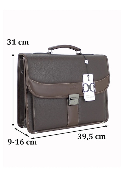 Case Club 2007 Evrak Notebook El Çantası 5 Bölmeli Şık Tasarım