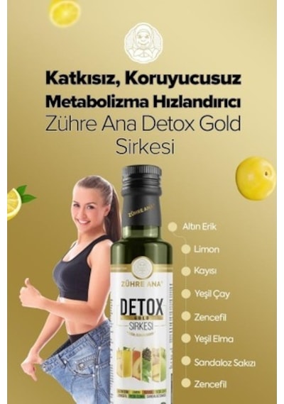 Zühre Ana  Gold Sirkesi Doğal Fermantasyon