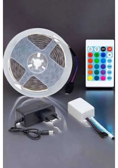 Led Işık 5 Metre Şerit Led Rgb Işıklı - Lisinya Çok Renkli 66310100