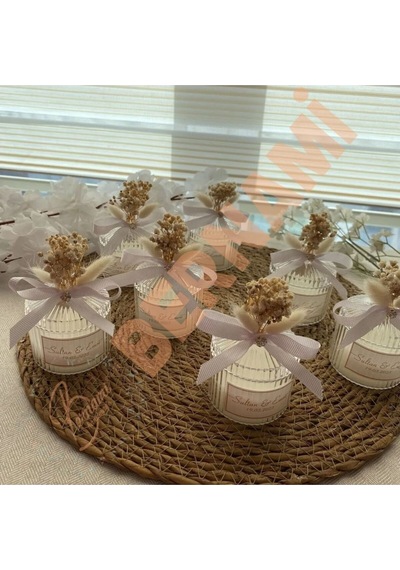 Bernami Vazo Pinterest Mika Şekerlik Mum Söz, Nişan, Nikah, Kına, Baby Shower, Doğum Günü Hediyesi - 10 Adet. Diğer