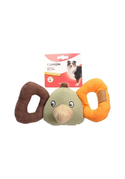 Camon Eğlenceli Ses Çıkaran Kanvas Fil Köpek Oyuncağı 30 Cm
