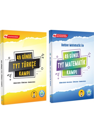 Tonguç Yayınları TYT 49 Günde Matematik ve Türkçe Kampı Seti