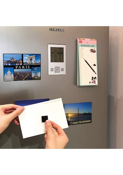 80 Adet 3m Yapışkanlı Mıknatıs Magnet, Güçlü Çok Amaçlı Süsleme M