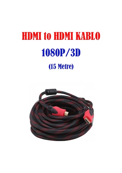 HDMI Kablo 15 Metre 1080P HDMI to HDMI
