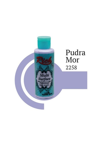 Rich Multi Surface 2258 Pudra Mor Akrilik Boya 130 Cc Diğer