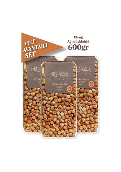 Toprak Doğal Ağın Leblebisi Avantajlı Set 3 x 300 G