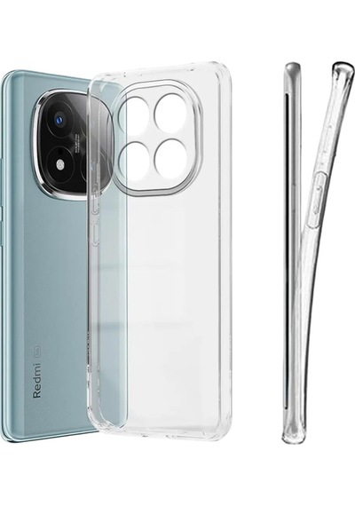 Adige Xiaomi Redmi Note 15 Pro 4g Kılıf Silikon Şeffaf