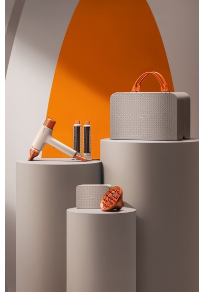 Bork Hair Multi-styler And Dryer F732 Case Ch Saç Şekillendirici Set Saç Kurutma Makineleri Turuncu