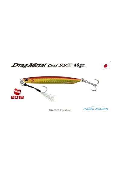 Duo Drag Metal Ssz Jig 40Gr. Pha0026 / Red Gold