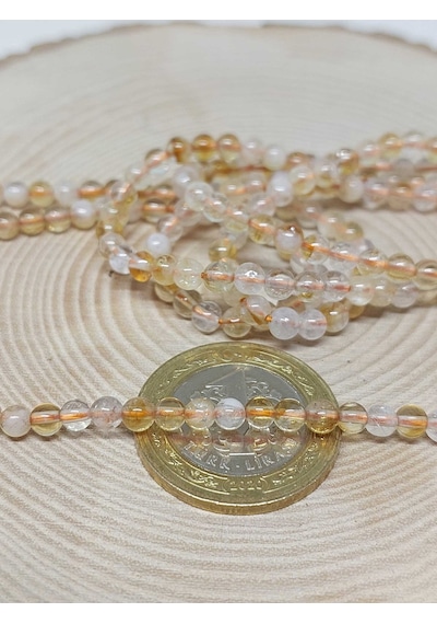 Sitrin Taşı Dizi 4mm (36725)