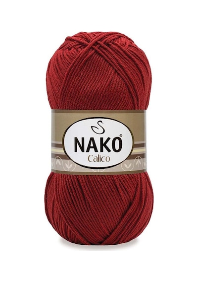 Calico - 5'li Paket - 100gr/240m - El Örgü İpi - Amigurimi-hırka- Kazak- Şal-bebek İpi