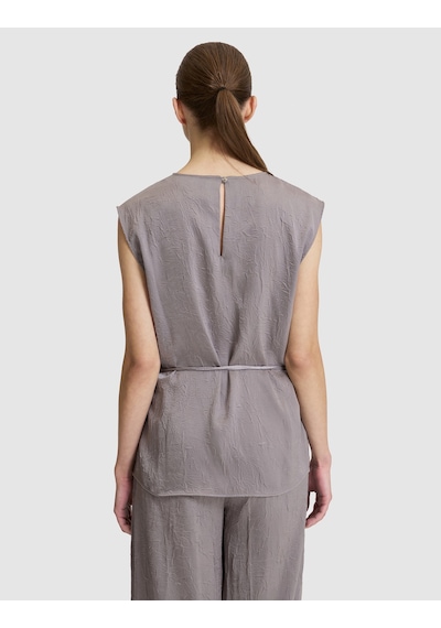 Pierre Cardin Kadın Açık Gri Kısa Kollu Bluz 50324060-vr001