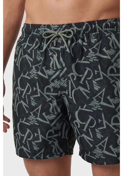 Emporio Armani Erkek Mayo Short Em000583 Af2044 0fc099 Siyah Siyah