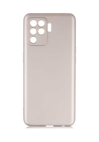 Oppo Reno 5 Lite Kılıf Zore Premier Silikon Kapak-Kırmızı