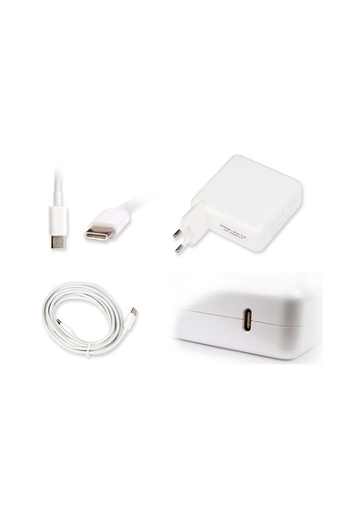 Apple Uyumlu MacBook 30w Usb-c Type-c Pd Adaptör Laptop Şarj Aleti