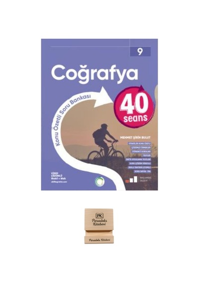 Okyanus 9. Sınıf 40 Seans Coğrafya Konu Özetli Soru Bankası + Telefon Standı
