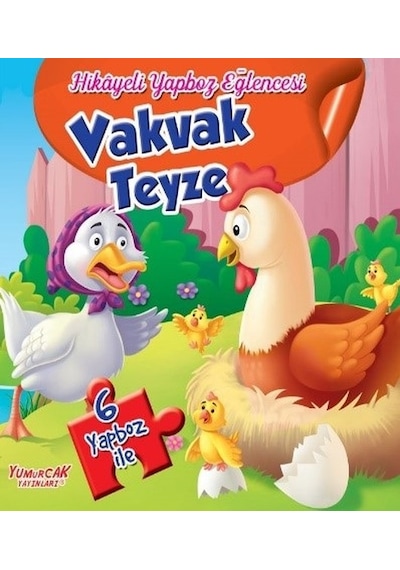 Vakvak Teyze-Hikayeli Yapboz Eğlencesi- Yumurcak Yayınları