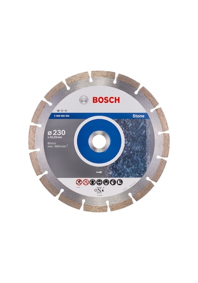 Bosch Standard For Stone 230 mm Elmas Kesme Diski - 2608602601