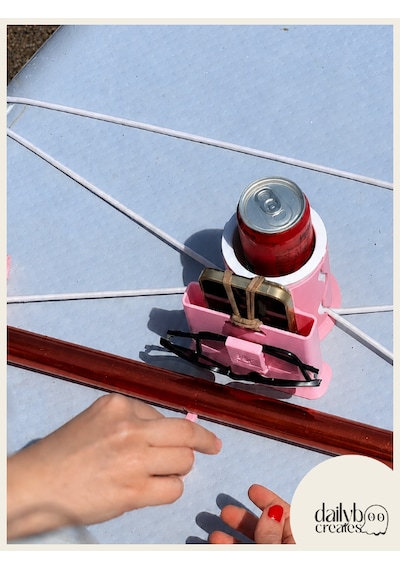 Paddle Board Sup Board Kano Termos Kutu İçecek Telefon Ve Gözlük Tutucu -pembe