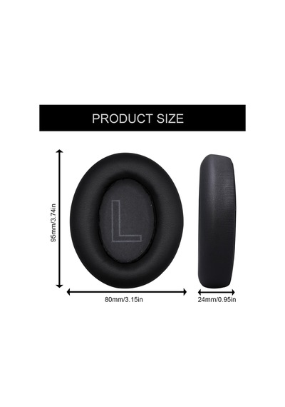 Anker Soundcore Life 2 İçin Q20/q20+/q20ı/q20bt Modelleriyle Uyumlu Suni Deri Kulaklık Pedi Haf