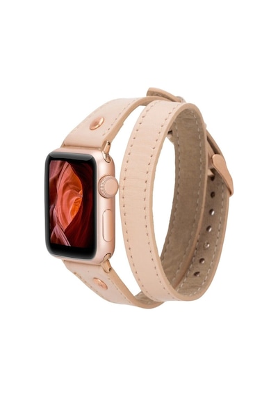 Apple Watch Uyumlu Deri Kordon 42-44-45mm Slim Dt Rt Nu1