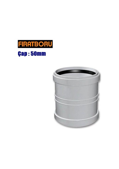 Fırat Pvc Atık Su Kayar Manşon 50mm, 1 Adet