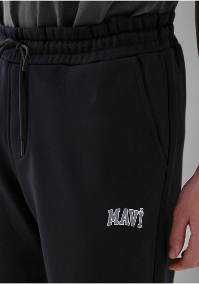 Mavi Logo Siyah Eşofman Altı 0010640-900