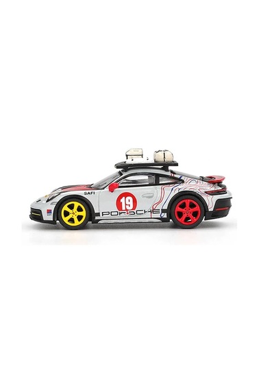Mini Gt 1068 1/64 Porsche 911 Dakar "uncle Rally" - Blister Paket Çok Renkli