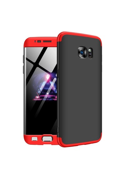 Samsung Galaxy Uyumlu S7 Edge Kilif 3 Parçali 360 Tam Korumali Gkk Kapak 393154175