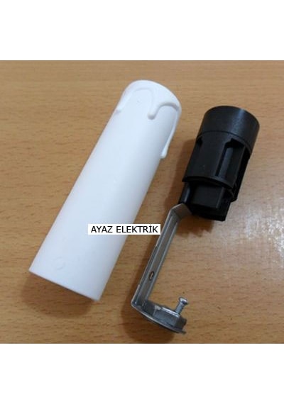Büyük Beyaz E14 Mum Duy Dekoratif Standart Avize Ampul Duyu