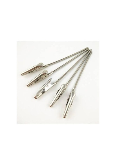 10 Adet Metal Not Tutucu Mandalı Timsah Ağızlı Kıskaç Notluk Toptan